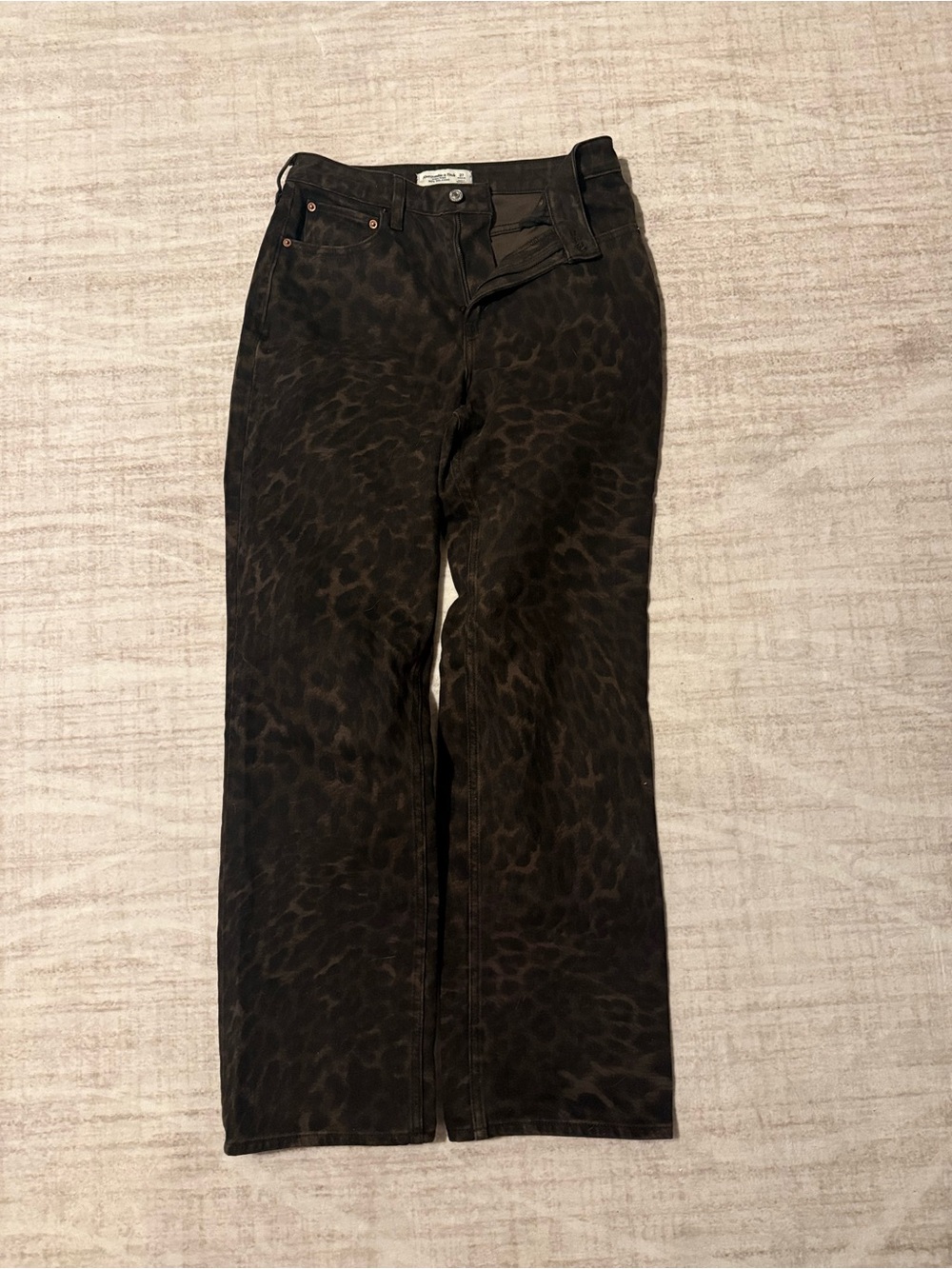 Abercrombie Leopard Jeans